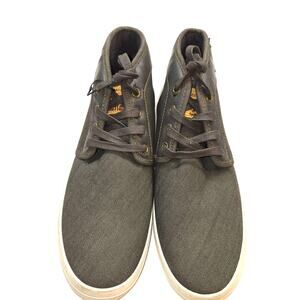 Mens Tennis Shoe 8 Levi's Comfort Black Laces Athletic Sneaker Sports